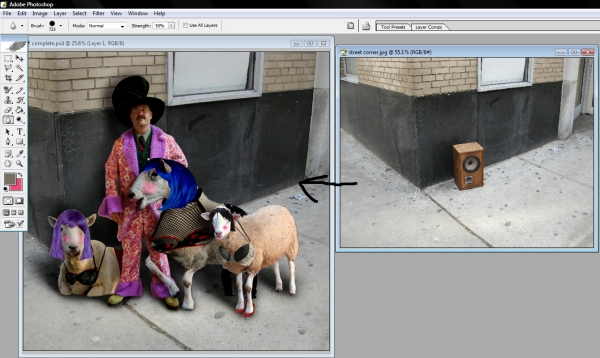 Creation of Pimpin' Wool: Step 32